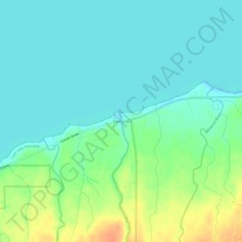Silver City topographic map, elevation, terrain
