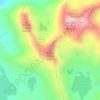 Mount Warlow topographic map, elevation, terrain