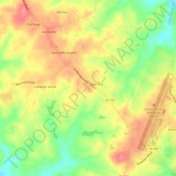 Norwood topographic map, elevation, terrain