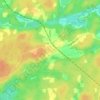 Ardbeg topographic map, elevation, terrain