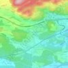 Rajach topographic map, elevation, terrain