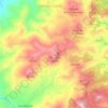Carrasca topographic map, elevation, terrain