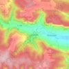 Geunitz topographic map, elevation, terrain