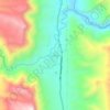 Villa Abecia topographic map, elevation, terrain