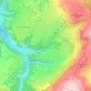 Auf der Wolfskaul topographic map, elevation, terrain
