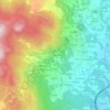 Canadelo topographic map, elevation, terrain