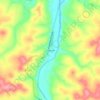 Telegraph topographic map, elevation, terrain