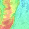Mindelzell topographic map, elevation, terrain