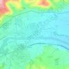 San Claudio topographic map, elevation, terrain