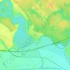Cernica topographic map, elevation, terrain