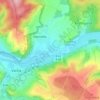 Unterzella topographic map, elevation, terrain