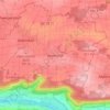 Kevenhüll topographic map, elevation, terrain