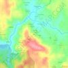 Vento topographic map, elevation, terrain