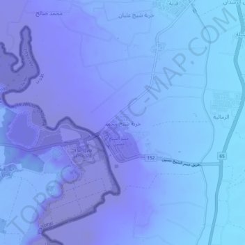 Khirbat Sheikh Muhammad topographic map, elevation, terrain