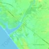 Bancal topographic map, elevation, terrain