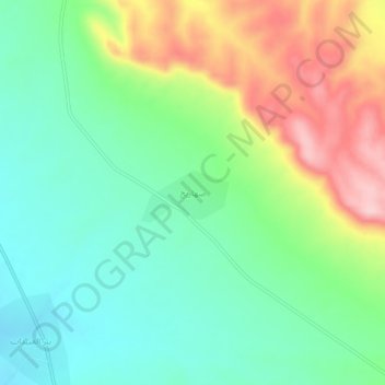 Saharij topographic map, elevation, terrain