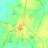 Abhanpur topographic map, elevation, terrain