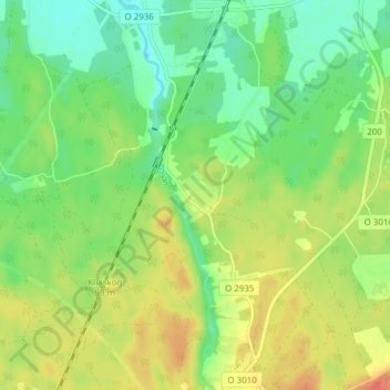 Tovatorp topographic map, elevation, terrain