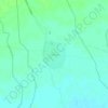 Chipaya topographic map, elevation, terrain