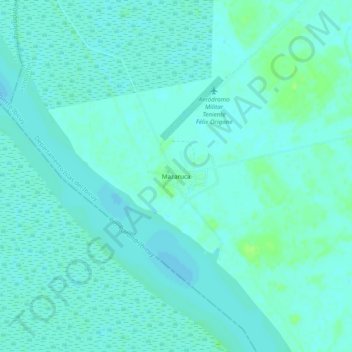 Mazaruca topographic map, elevation, terrain