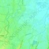 Satriajaya topographic map, elevation, terrain