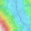 Reisrach topographic map, elevation, terrain