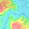 Valoir topographic map, elevation, terrain