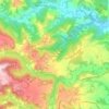San Michele in Teverina topographic map, elevation, terrain