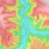 Covanera topographic map, elevation, terrain