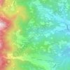 Zulli topographic map, elevation, terrain