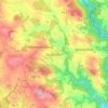 Enzersdorf topographic map, elevation, terrain