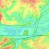 Pettys Hill topographic map, elevation, terrain
