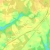 Kings Manor South topographic map, elevation, terrain