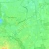 Berghum topographic map, elevation, terrain