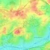 Rochelle topographic map, elevation, terrain