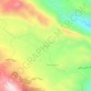 Richea topographic map, elevation, terrain