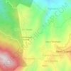 Argane topographic map, elevation, terrain