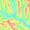 Sycamore topographic map, elevation, terrain