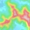 Boggy Peak topographic map, elevation, terrain