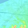 Cot Geulumpang topographic map, elevation, terrain