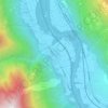 Preonzo topographic map, elevation, terrain