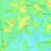 Bellanthara topographic map, elevation, terrain
