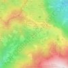 Urratxa topographic map, elevation, terrain