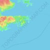 Dover Island topographic map, elevation, terrain