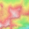Pico de Samelar topographic map, elevation, terrain
