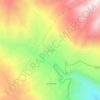 Chullin topographic map, elevation, terrain