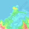 Alta topographic map, elevation, terrain