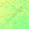 Biruaca topographic map, elevation, terrain
