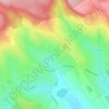 Bochkivtsi topographic map, elevation, terrain