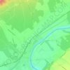 Les Cassarous topographic map, elevation, terrain